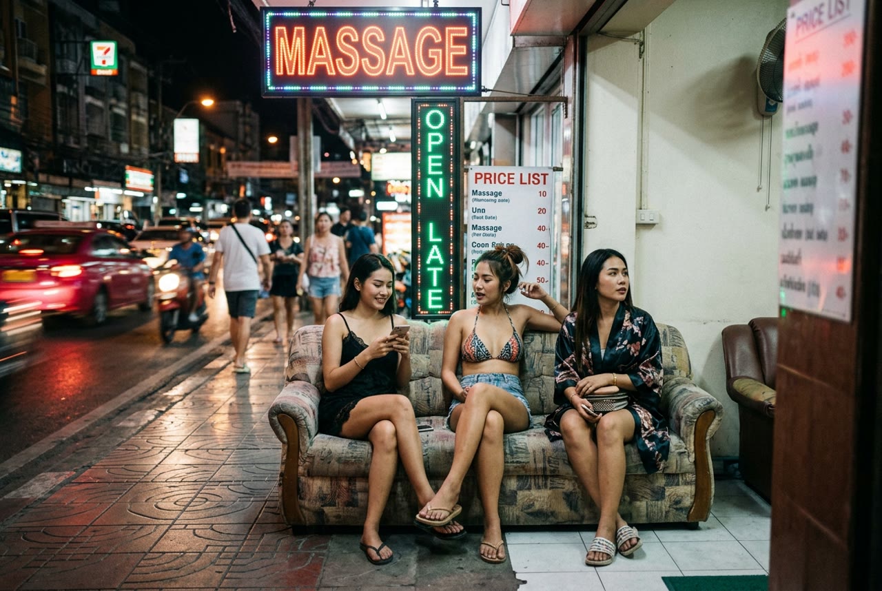 Massage Near MRT Huai Khwang — Soapy Guide 2026