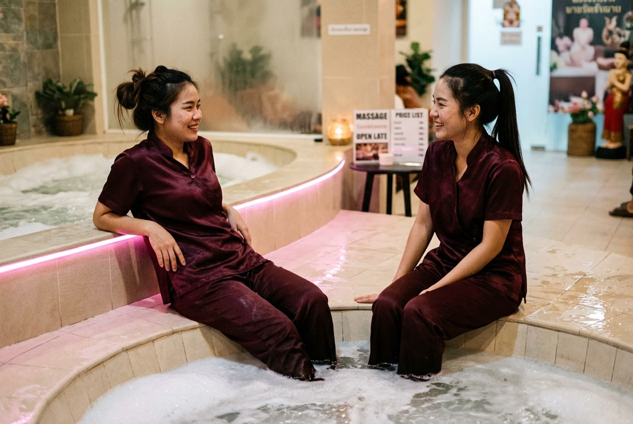 Soapy Massage Prices Thailand 2026 — City-by-City Comparison