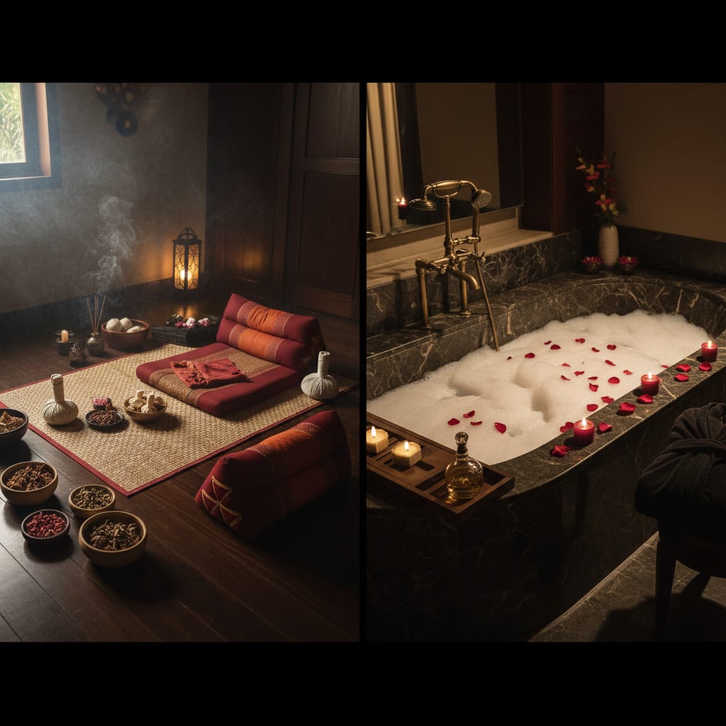 Soapy Massage vs Thai Massage: Key Differences
