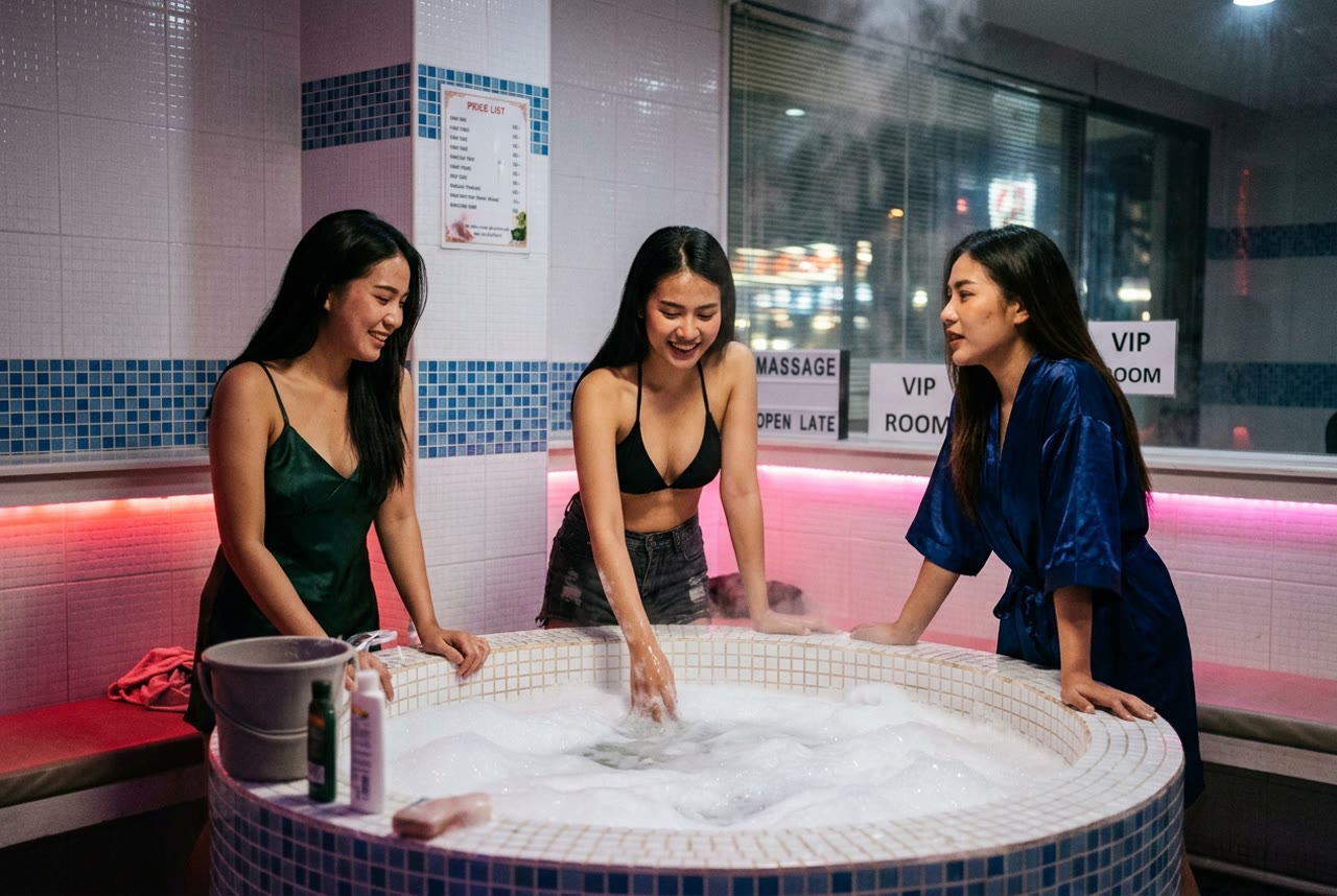 Soapy Massage vs Happy Ending — What's the Difference?