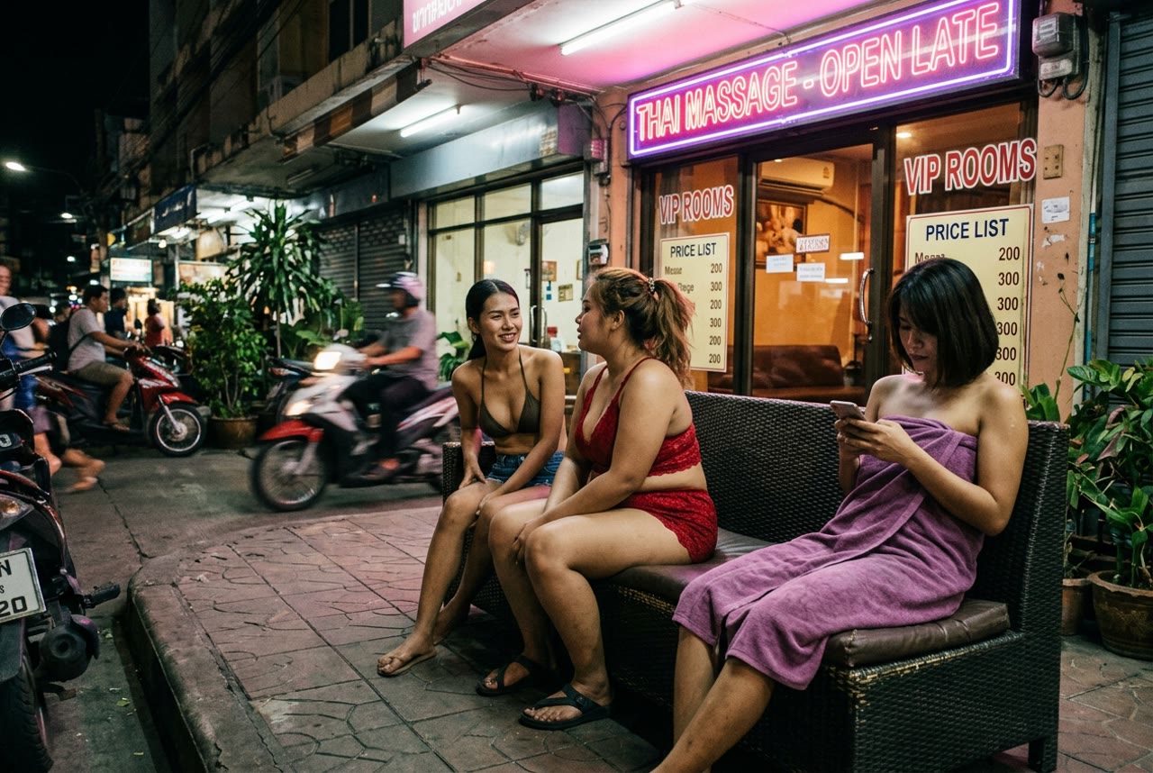 นวด เอกมัย 2569 — ยังไม่มีร้านยืนยัน + ทางเลือกทองหล่อ