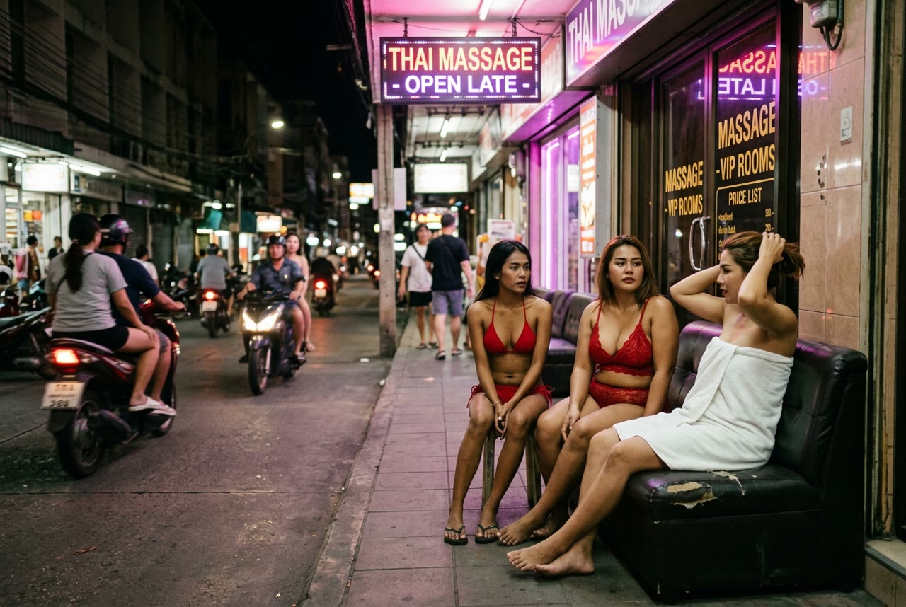 นวด ลาดพร้าว 2569 — ยังไม่มีร้านยืนยัน + ทางเลือกห้วยขวาง/รัชดา