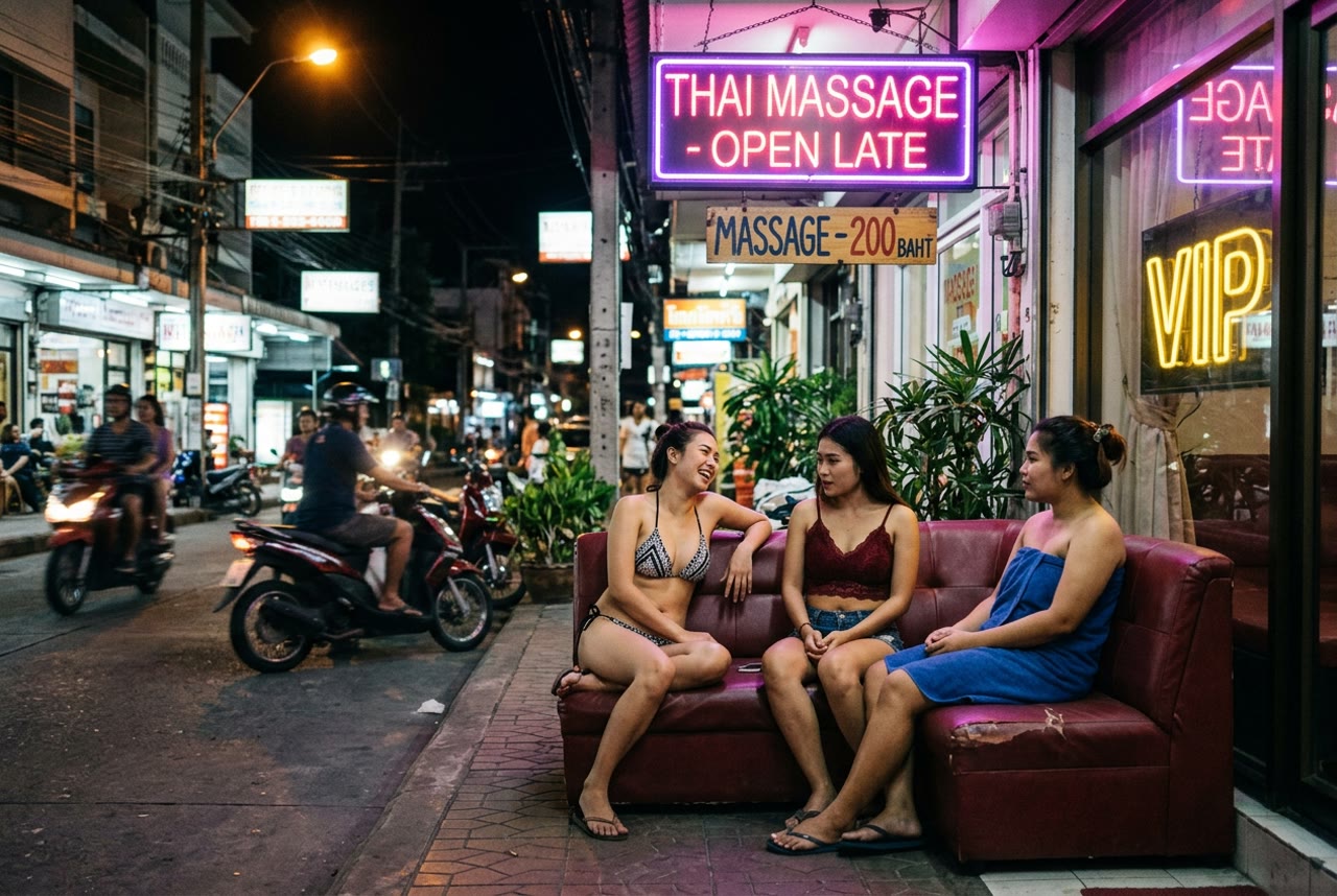 นวด พระราม 9 2569 — ยังไม่มีร้านยืนยัน + ทางเลือกห้วยขวาง
