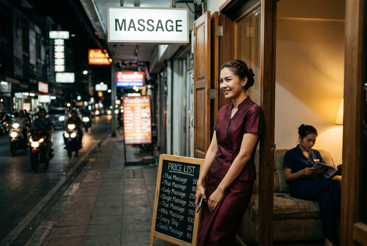 นวด สีลม 2569 — Ladies Room WiFi Zone พัฒน์พงศ์ ราคา