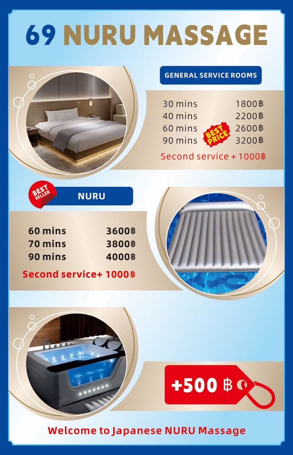 69 Nuru Massage — Nuru & Body to Body Massage interior photo 4 in Chiang Mai