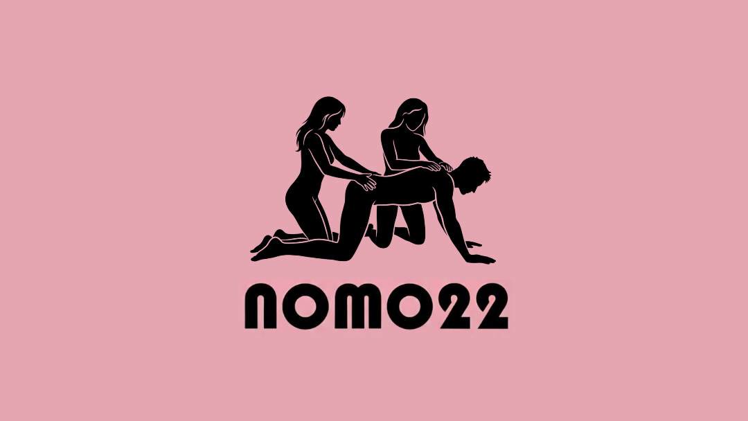 NOMO22 Bangkok logo on a pink background